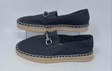 Load image into Gallery viewer, Aldo Womens Dochao Black And Beige Round Toe Slip-On Espadrille Shoes Size 8
