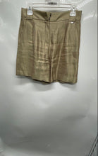 Load image into Gallery viewer, Armani Exchange Womens Gold Slash Pockets Pleated Front Chino Shorts Size 4

