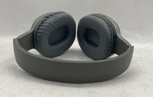 Load image into Gallery viewer, iHome TX-21 Gray Green Bluetooth Portable Wireless Headphones Not Tested
