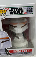 Load image into Gallery viewer, Funko Pop! Star Wars Holiday Snowman Boba Fett #558 Collectible Vinyl Bobblehead
