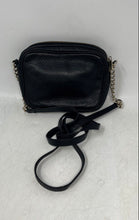 Load image into Gallery viewer, Michael Kors Womens Black Leather Inner Pocket Adjustable Strap Crossbody Bag
