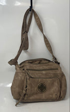 Load image into Gallery viewer, Stone Mountain Womens Brown Adjustable Strap Inner Pocket Crossbody Purse
