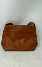 Load image into Gallery viewer, M. London Womens Brown Leather Inner Pockets Travel Shoulder Handbag
