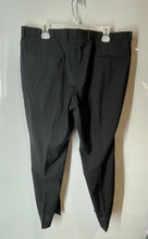 Load image into Gallery viewer, Hugo Boss Mens Black Flat Front Straight Leg Dress Pants Size 40R
