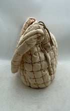 Load image into Gallery viewer, UrbanFit By Urban Expressions Womens Beige Quilted Zip Top Shoulder Bag
