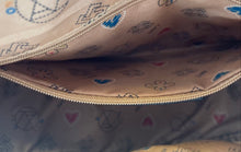 Load image into Gallery viewer, Lany Womens Multicolor Betty Boop Money Print Adjustable Strap Crossbody Bag
