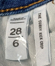 Load image into Gallery viewer, Loft Womens Blue Medium Wash Stretch Denim Bootcut Jeans Size 28/6
