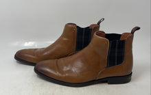 Load image into Gallery viewer, Florsheim Mens Belfast Brown Leather Plain-Toe Pull-On Chelsea Boots Size 9.5M
