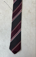 Load image into Gallery viewer, Unbranded Mens Multicolor Striped Silk Designer Tie With Accessories 3 Pcs
