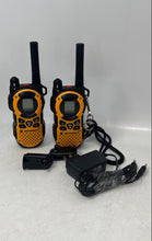 Load image into Gallery viewer, Set Of 2 Pcs Motorola Talkabout MT350R Yellow Black Two-Way Radios With Case
