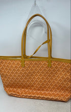 Load image into Gallery viewer, Emo Womens Yellow Geometric Shoulder Strap Medium Tote Bag With Wallet
