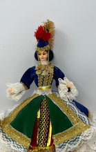 Load image into Gallery viewer, Souvenir Collectable Doll Multicolor Women Wear Traditional Greek Folk Costume
