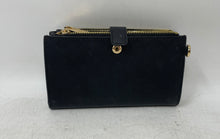 Load image into Gallery viewer, Michael Kors Womens Black Credit Card Slots Zipper Bifold Wallet
