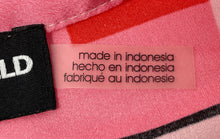Load image into Gallery viewer, Karl Lagerfeld Womens Red Pink Geometric Short Sleeve Button-Up Shirt Size 1X
