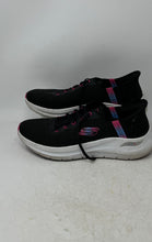 Load image into Gallery viewer, Skechers Womens Arch Fit 2.0 Easy Chic 150066 Black Lace-Up Sneakers Shoes Sz 11
