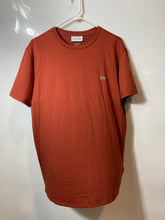 Load image into Gallery viewer, Lacoste Mens Rust Crew Neck Short Sleeve Regular Fit Pullover T-Shirt Size L

