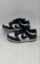 Load image into Gallery viewer, Nike Kids Dunk Low CW1588-100 White Black Low Top Lace-Up Sneaker Shoes Size 3Y
