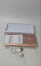 Load image into Gallery viewer, Dulla M50000 Rose Gold 12000mAh Portable Power Bank With Box Not Tested

