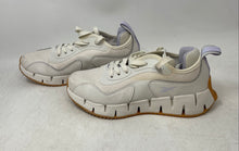 Load image into Gallery viewer, Reebok Womens Zig Dynamica Beige Purple Lace-Up Sneaker Shoes Size 7.5
