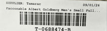 Load image into Gallery viewer, Faconnable Albert Goldberg Mens Black Beige Full-Zip Bomber Jacket Size Small
