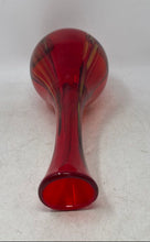 Load image into Gallery viewer, Decorative Red Glass Collectibles Series Display Freestanding Tabletop Bud Vase
