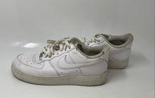 Load image into Gallery viewer, Nike Mens Air Force 1 Low 07 315122-111 White Leather Sneakers Shoes Size 9
