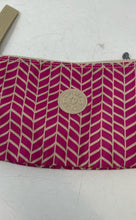 Load image into Gallery viewer, Kipling Womens Pink Leaf Print Inner Pocket Zipper Small Wristlet Wallet
