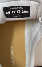Load image into Gallery viewer, G-Star Raw Denim Womens Cadet White Leather Lace-Up Sneaker Shoes Size 13
