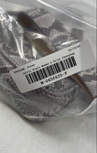 Load image into Gallery viewer, Calvin Klein Womens Gray White Snakeskin Leather Adjustable Strap Fanny Bag
