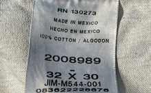 Load image into Gallery viewer, Lee Mens Dark Blue Denim Pockets Regular Fit Straight Leg Jeans Size 32x30
