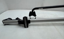 Load image into Gallery viewer, Mercedes-Benz Silver Black Genuine Pair OEM Adjustable Bicycle Roof Racks
