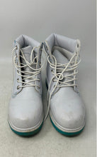 Load image into Gallery viewer, Lugz Womens Convoy 6 Inch White Green Round Toe Lace-Up Ankle Boots Size 7.5
