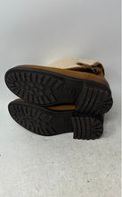 Load image into Gallery viewer, UGG Womens Aldon Brown Leather Sheepskin Foldover Winter Snow Boots Size 6
