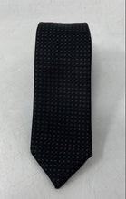 Load image into Gallery viewer, Express Mens Black Gray Printed Adjustable Long Formal Designer Tie
