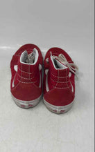 Load image into Gallery viewer, Vans Unisex Kids Sk8 Hi 721356 Red White Lace-Up Sneakers Shoes Size 5
