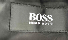 Load image into Gallery viewer, Hugo Boss Mens Black Long Sleeve Peak Lapel Double-Breasted Blazer Size 44L
