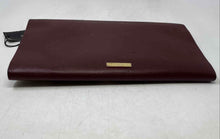 Load image into Gallery viewer, BCBGMaxazria Womens Burgundy Inner Pockets Clutch Bag With Tag
