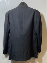 Load image into Gallery viewer, Authentic Yves Saint Laurent Mens Dark Gray Wool Blazer No Size Pit To Pit 23''
