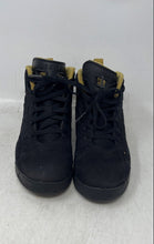 Load image into Gallery viewer, Nike Kids Air Jordan MVP Black Gold Lace-Up High Top Sneaker Shoes Size 2Y
