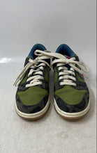 Load image into Gallery viewer, Nike Womens Dunk Low DO2160-335 Green Blue Leather Lace-Up Sneaker Shoes Size 8
