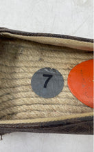 Load image into Gallery viewer, Michael Kors Womens Kendrick Brown Monogram Leather Espadrille Shoes Size 7 M

