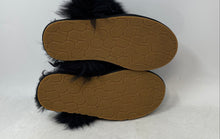 Load image into Gallery viewer, UGG Womens Scuff Sis Black Round Toe Flat Slide Slippers Size 6
