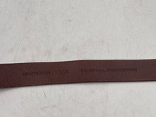 Load image into Gallery viewer, Authentic Fossil Mens Brown Leather Adjustable Formal Dress Belt Size EUR 34
