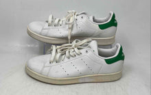 Load image into Gallery viewer, Adidas Womens Stan Smith White Green Low Top Lace-Up Sneaker Shoes Size 8

