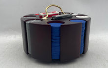 Load image into Gallery viewer, Multicolor Mixed Variety Casino Played Cards Classic Clay Poker Chip Set In Box
