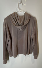 Load image into Gallery viewer, Alfani Womens Taupe Long Sleeve Stretch Pullover Hoodie Size Medium
