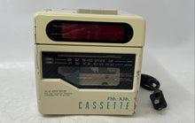 Load image into Gallery viewer, Lloyd's Model CR201 White FM And AM Clock Radio Cassette Player Untested

