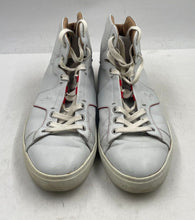 Load image into Gallery viewer, Authentic Tod's For Ferrari Mens White High-Top Sneaker Shoes Size 8 Damaged
