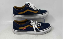 Load image into Gallery viewer, Vans Mens Old Skool 500714 Blue White Brown Lace-Up Sneaker Shoes Size 7
