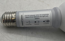 Load image into Gallery viewer, LaView White 360° View Wi-Fi Smart Light Bulb Security Camera In Box Untested
